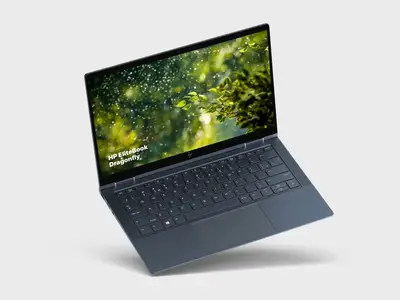 HP Elitebook Dragonfly Mockups