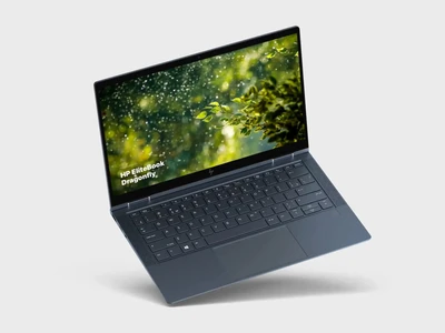 HP Elitebook Dragonfly Mockups