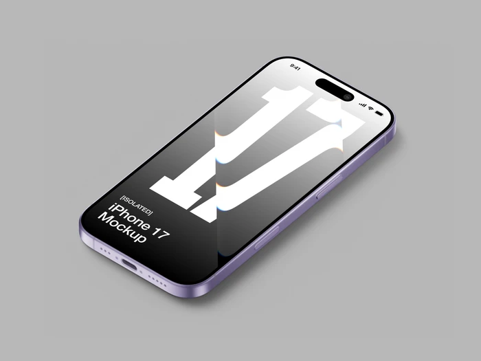 iPhone 17 Mockup, Scene 5