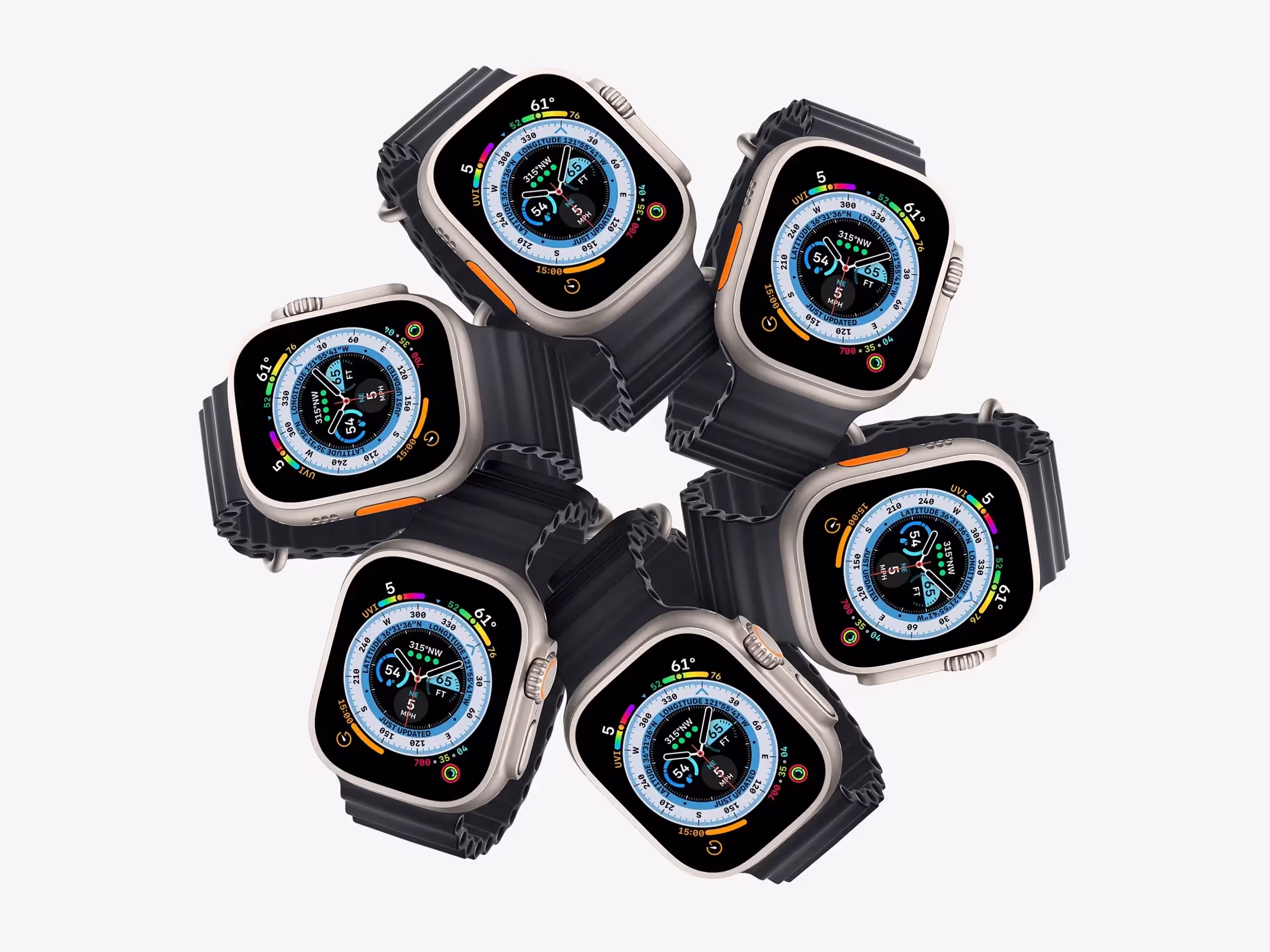 Apple Watch Ultra Mockups