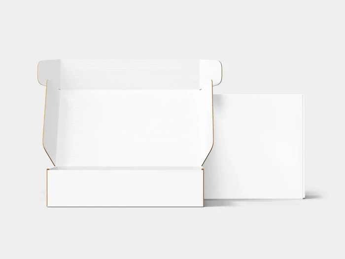 Free Cardboard Packages PSD Mockup