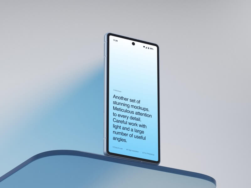 H-Mockups: Google Pixel 7a, 13