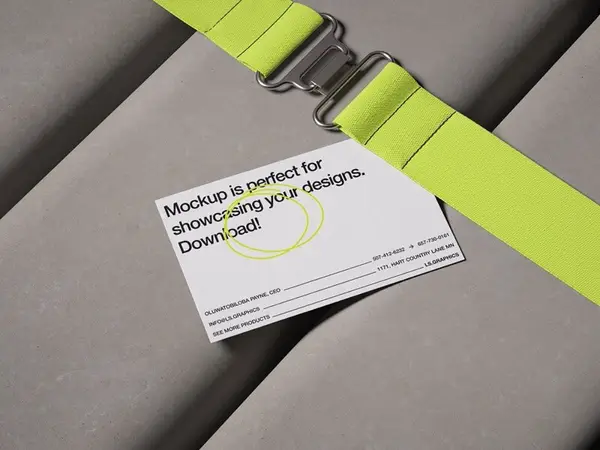Ayon, Business Card Mockup, EU, 14