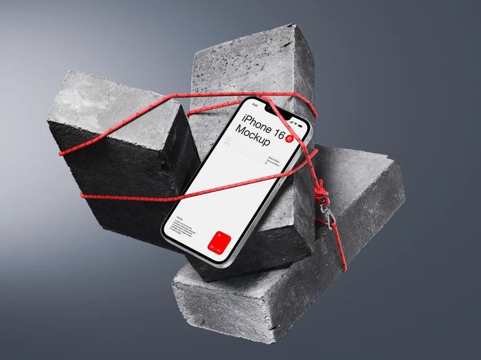 Z-Mockups, iPhone 16e, Scene 14