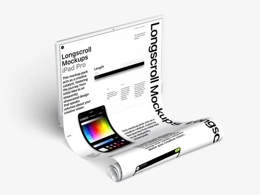 iMac 24 inch Longscroll Mockups 3