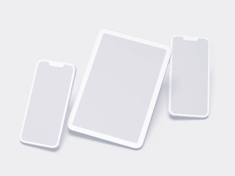 Apple Mockups Bundle, Clay, 17