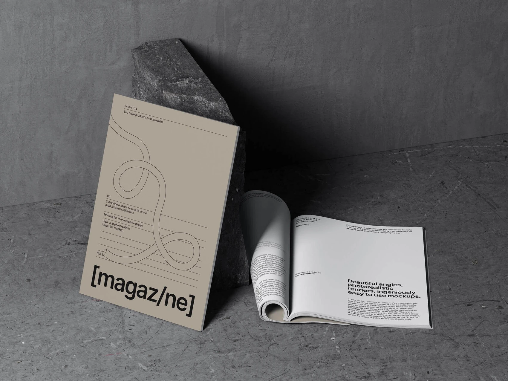 Bode, Magazine Mockups, EU, 14 1