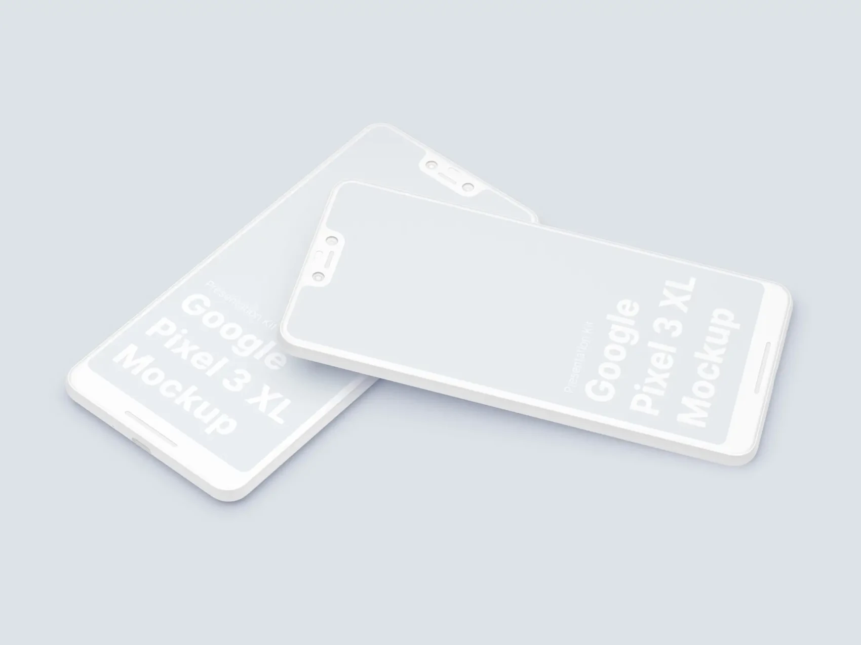 Google Pixel 3, Google Pixel 3 XL Mockups 56