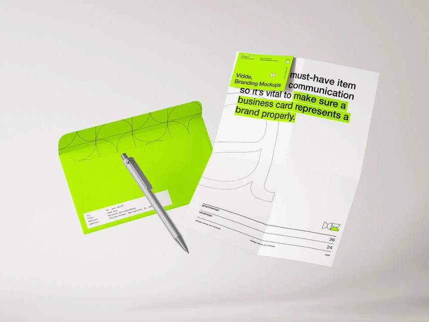 Vidde, Branding Mockups 12