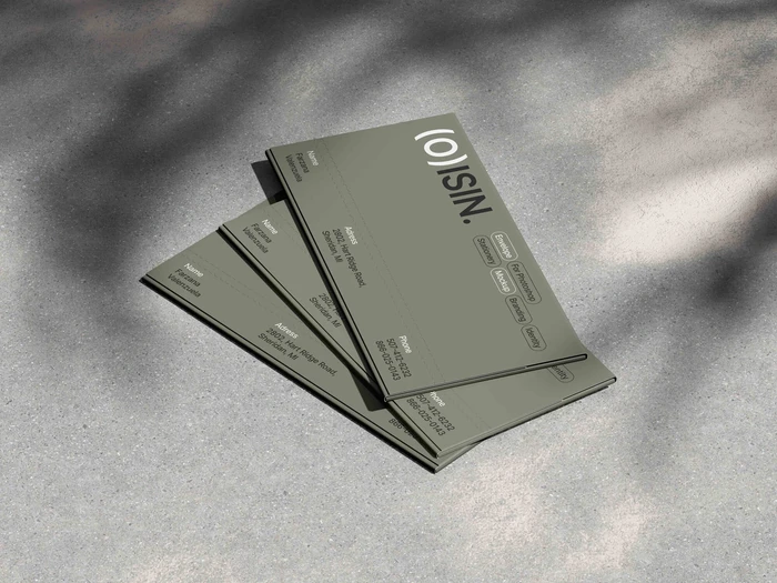 Oisin, Envelope Mockups with Beautiful Play of Light, EU, 06