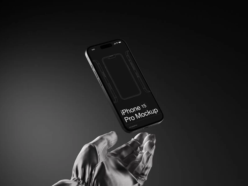 P-Mockups: iPhone 15 Pro 5