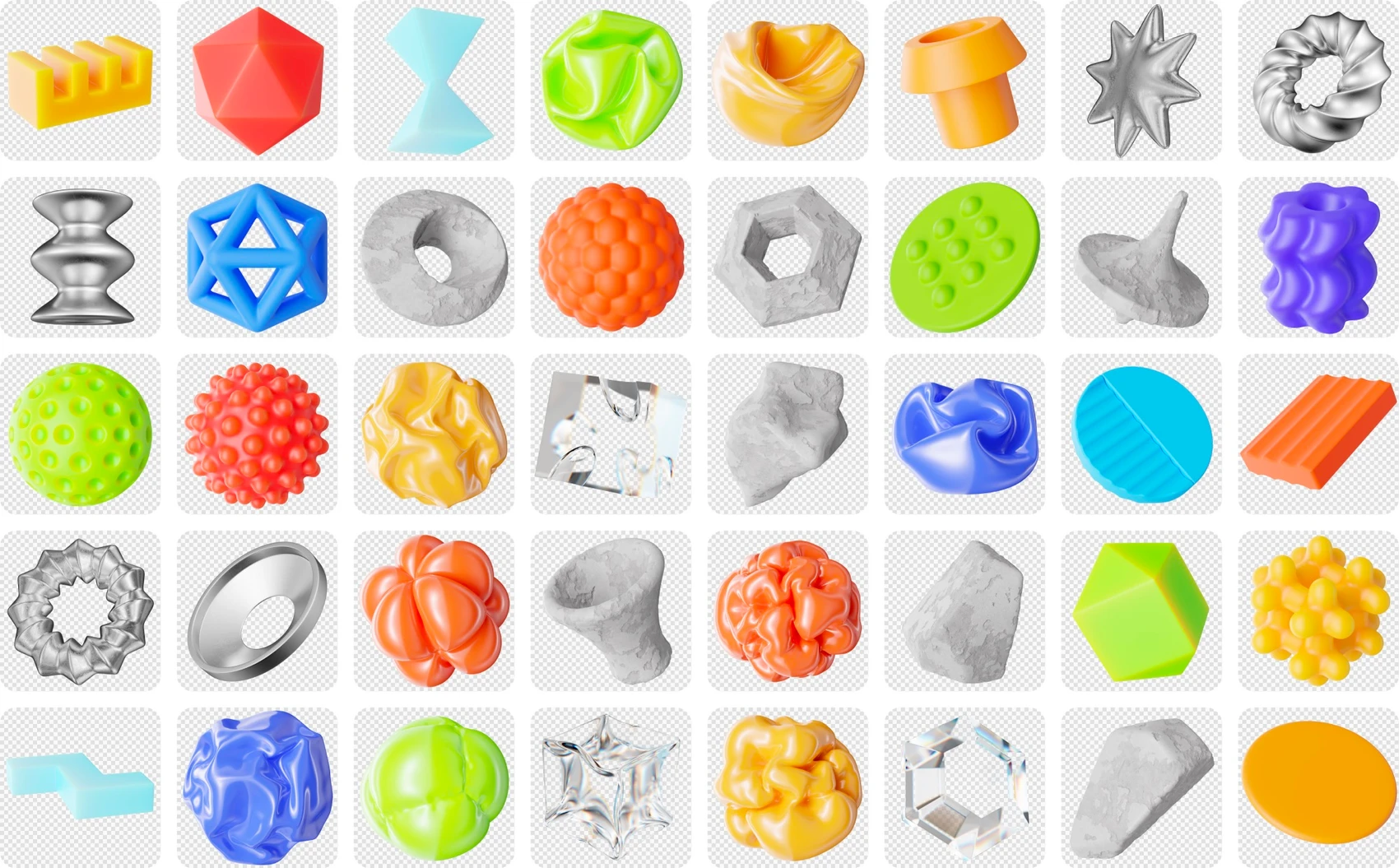 Shaaapes! 3d Abstractions 1