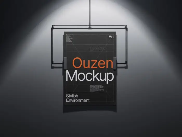 Ouzen, Frame Mockup, EU, 07