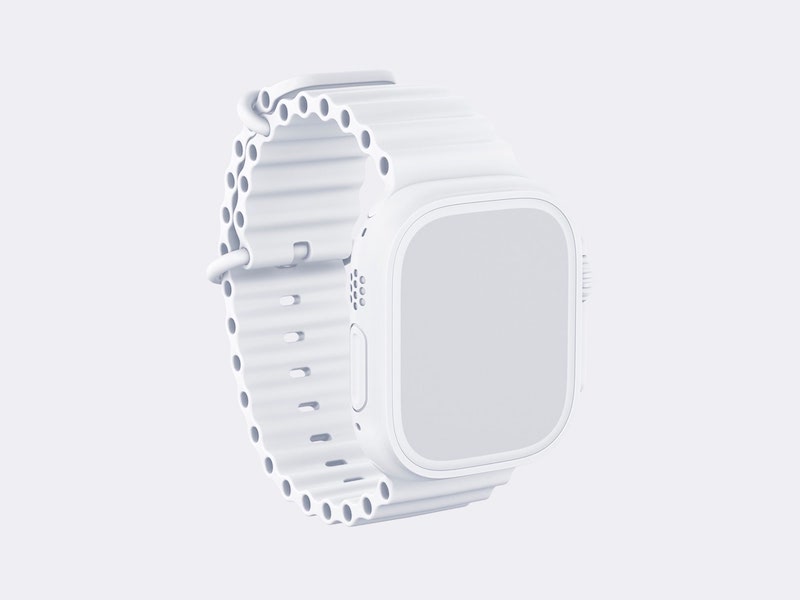 Watch Ultra Mockup, Clay 18