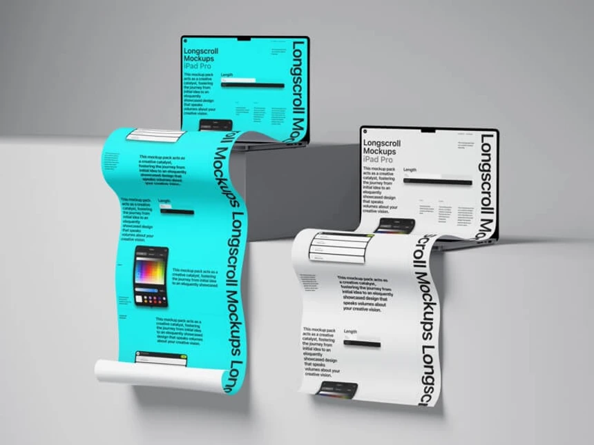 MacBook 16 Pro Longscroll Mockups 6