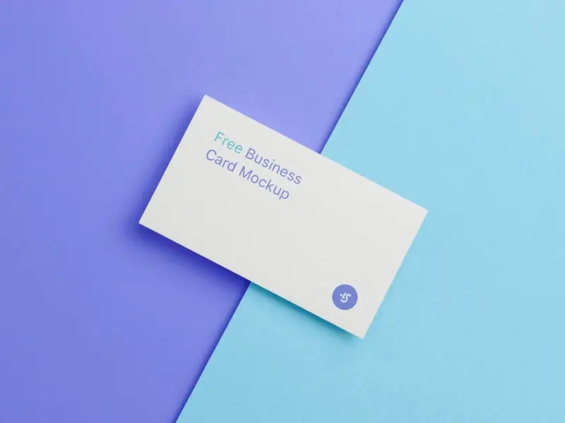 Free Changeable Colors Business Cards Mockups