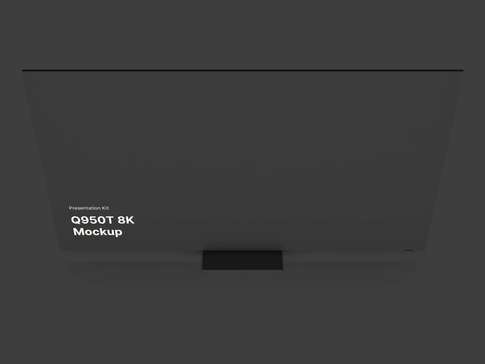 Samsung TV Mockup (Q950T 8K) 15