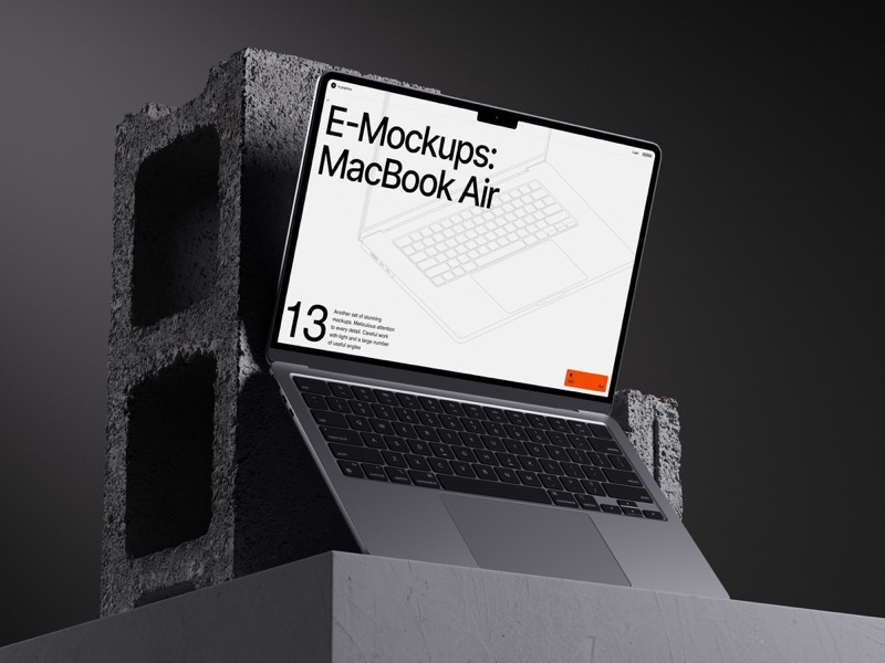 E-Mockups: MacBook Air, 07