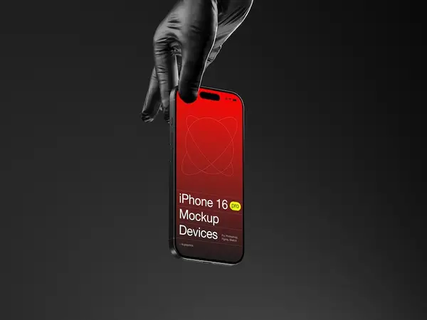 T-Mockups: iPhone 16 Pro Mockups, 15