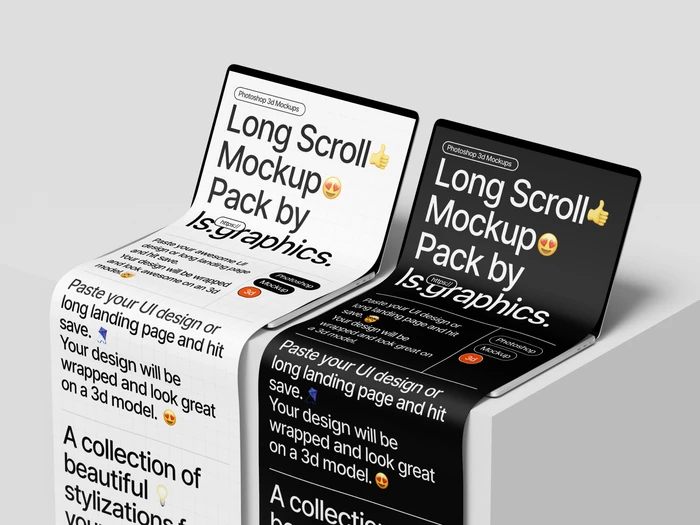 Long Scroll Mockups, 21
