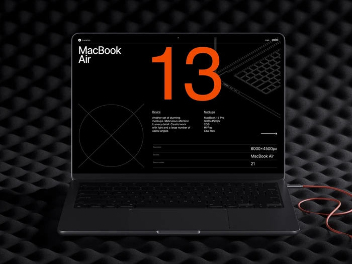 E-Mockups: MacBook Air, 13