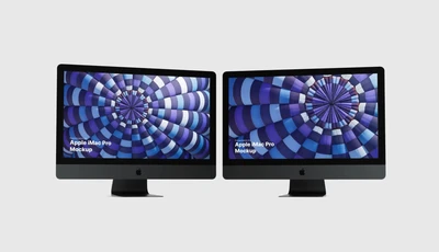iMac, iMac Pro Mockups
