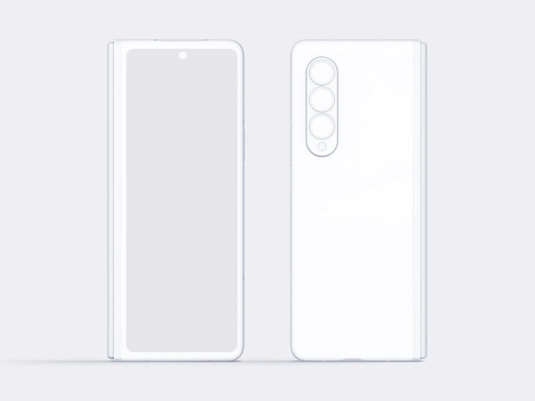 Samsung Galaxy Z Fold3, Clay 09 1