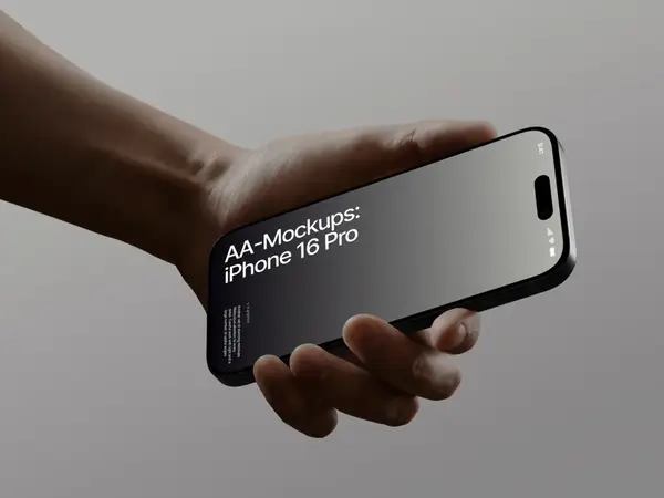 AA-Mockups: iPhone 16 Pro, Scene 05