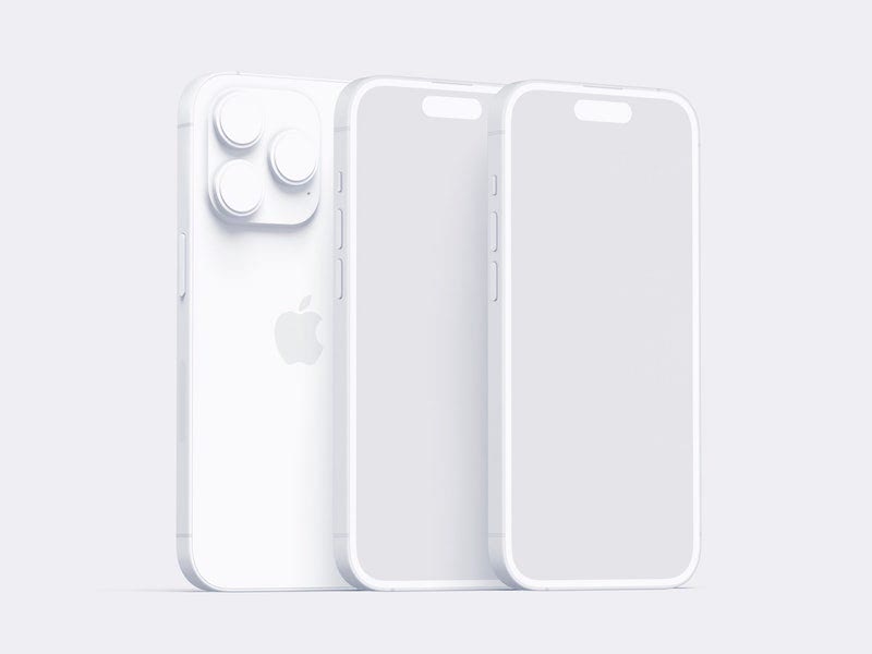 iPhone 14 Pro Clay Mockup, 14