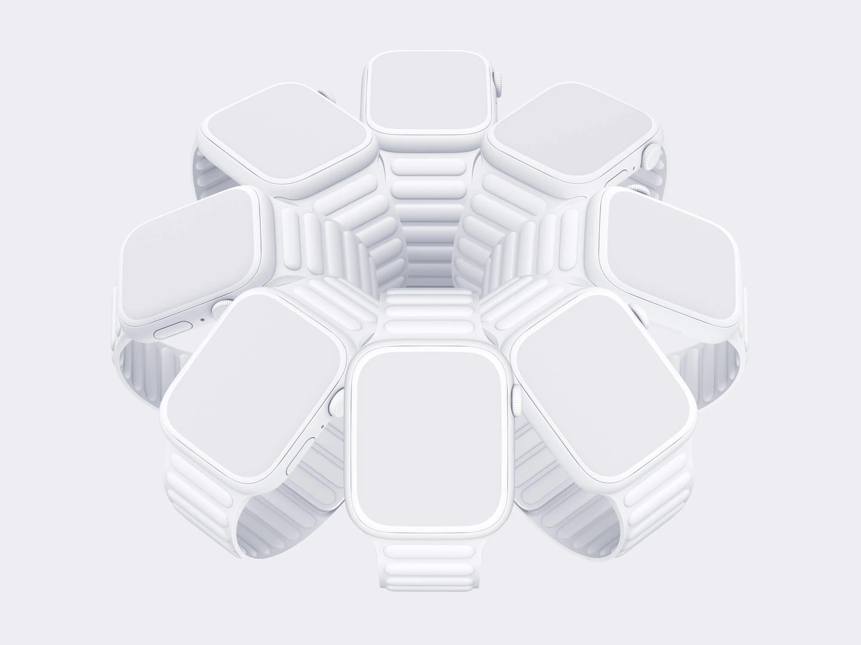 Watch Series 7 Clay Mockups, 07 1