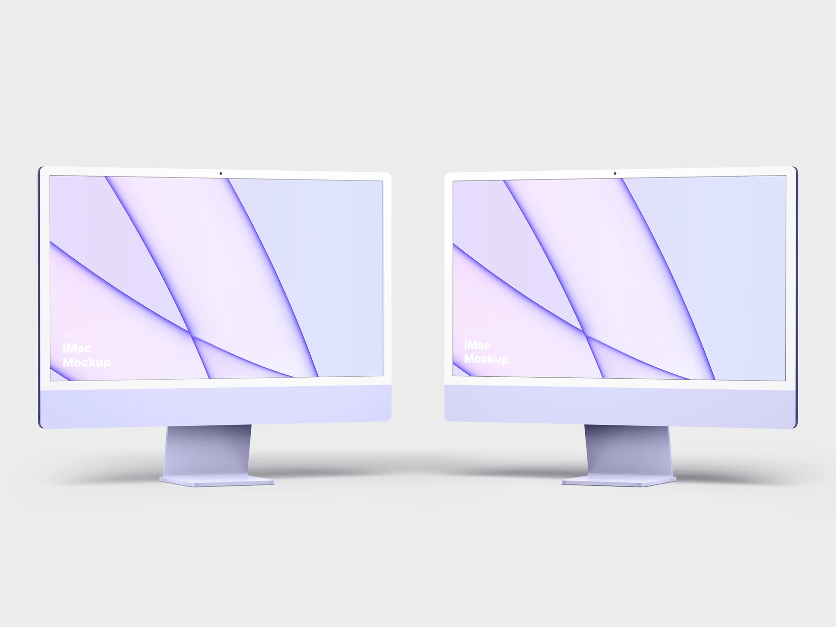 iMac 24-inch Mockups, 09 1