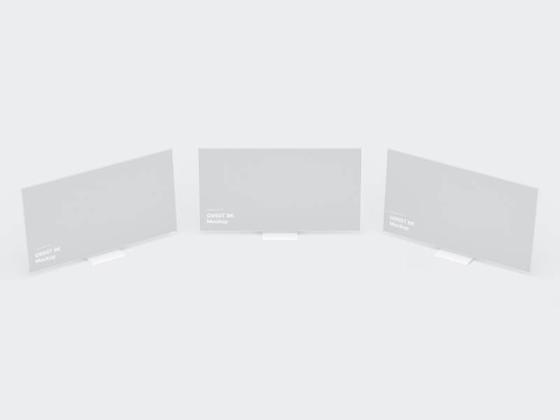 Samsung TV Clay Mockups (Q950T 8K), 06