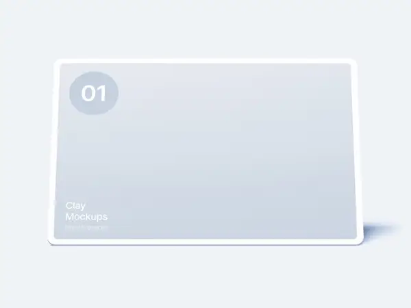 Monitor Clay Mockups, 10
