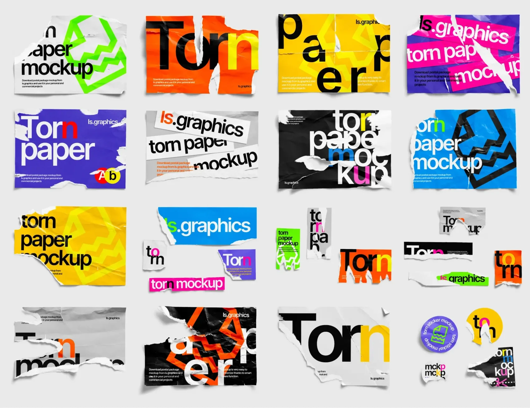 Torn Paper Mockups 5