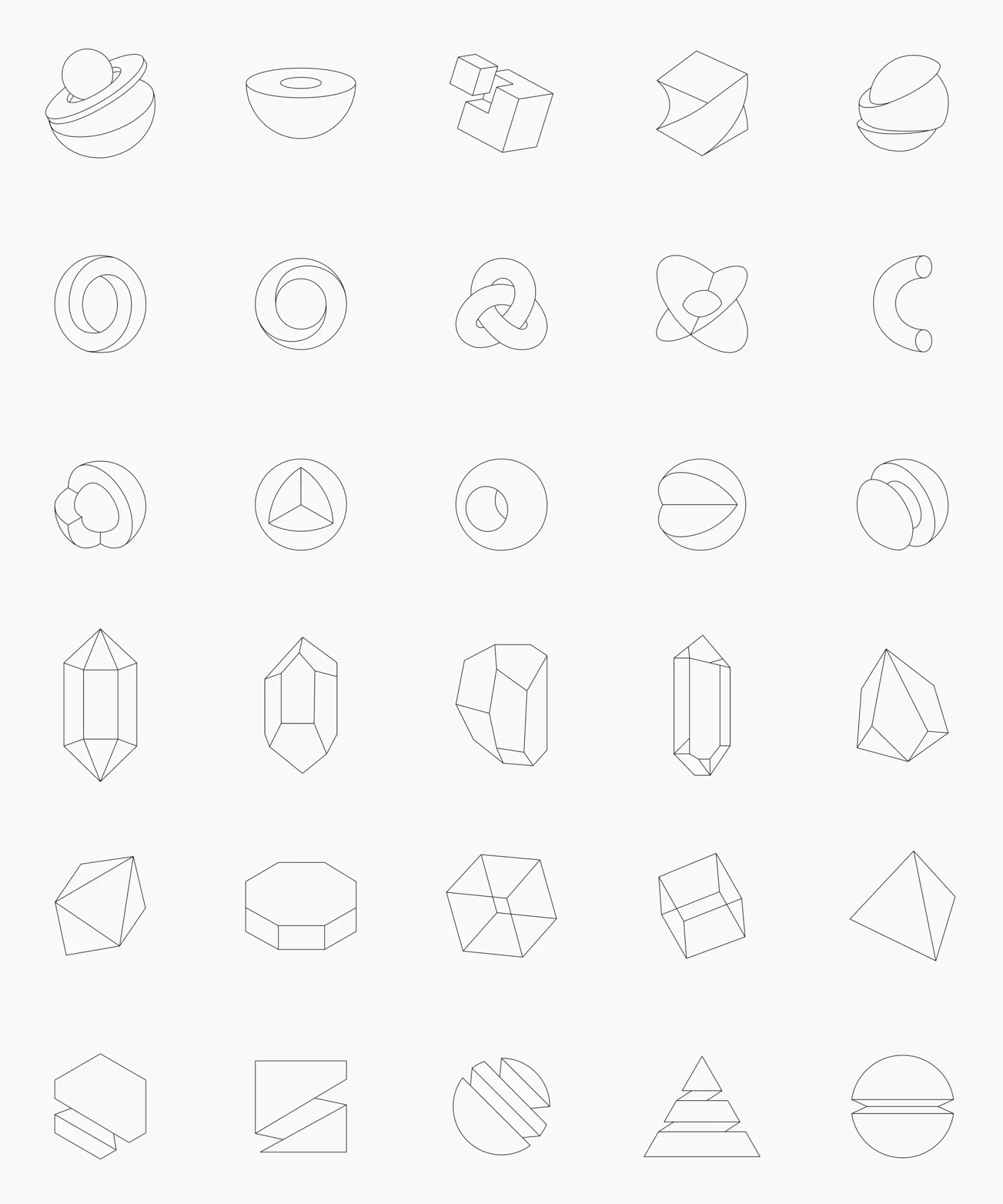 Contours Abstractions 12