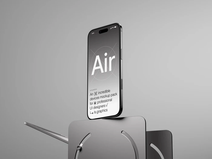 AH Mockup, iPhone Air, Scene 15