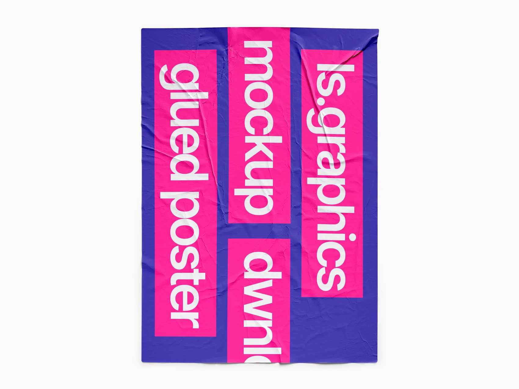 Glued Paper Mockup, EU, Glossy, 3 1