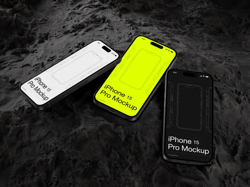 K-Mockups: iPhone 15 Pro