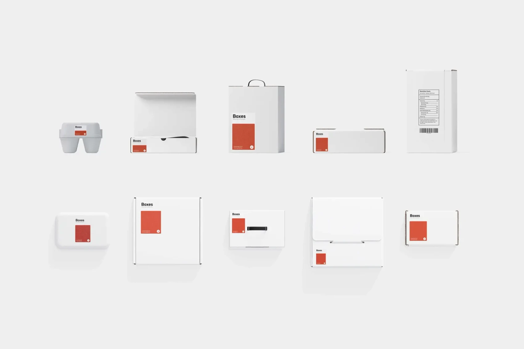 Painted Box Mockups 1