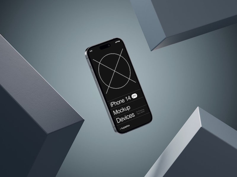 A-Mockups: iPhone 14 Pro, 02