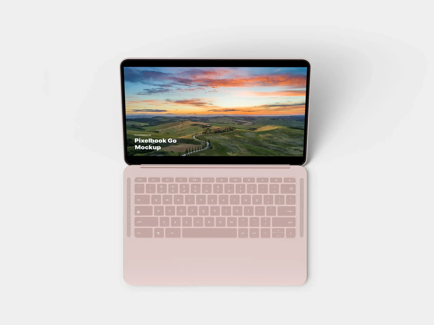 Google PixelBook Go Mockups 26