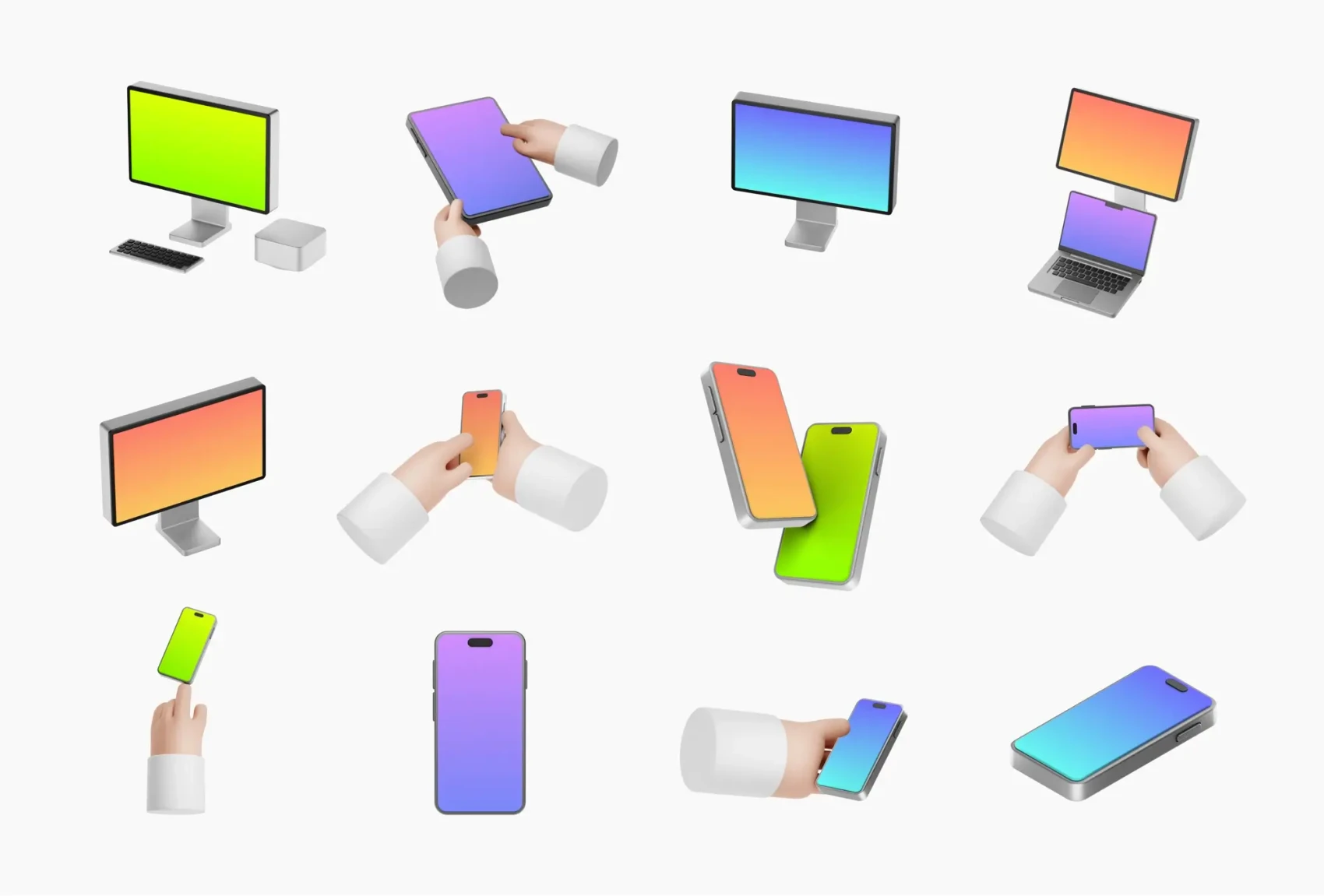 Free Cartoon Mockups 6