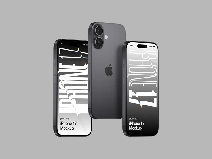 iPhone 17 Mockup, Scene 14