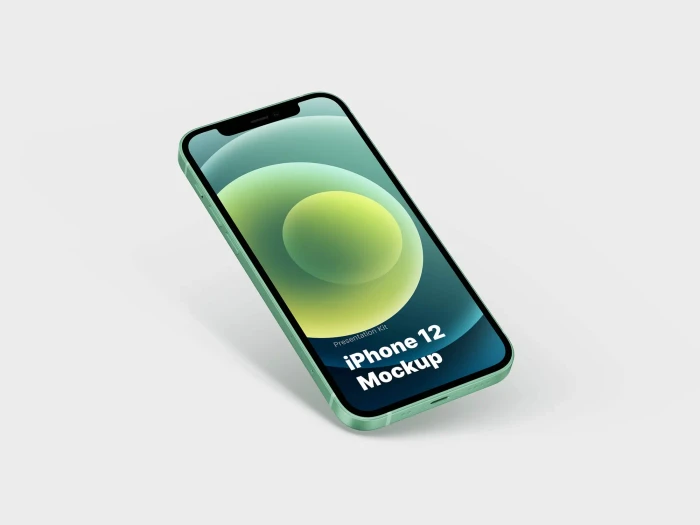 Free iPhone 12 Mockup 3
