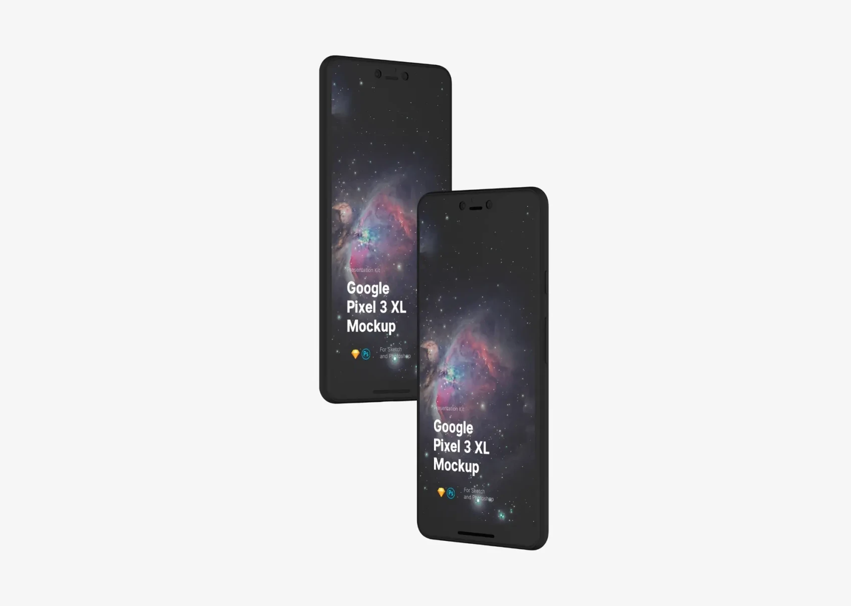 Free Google Pixel 3 XL Mockup 4