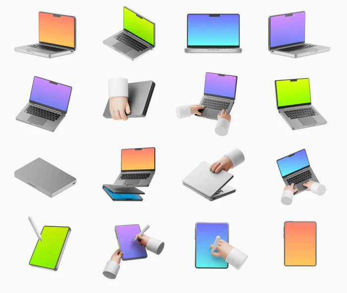 Free Cartoon Mockups