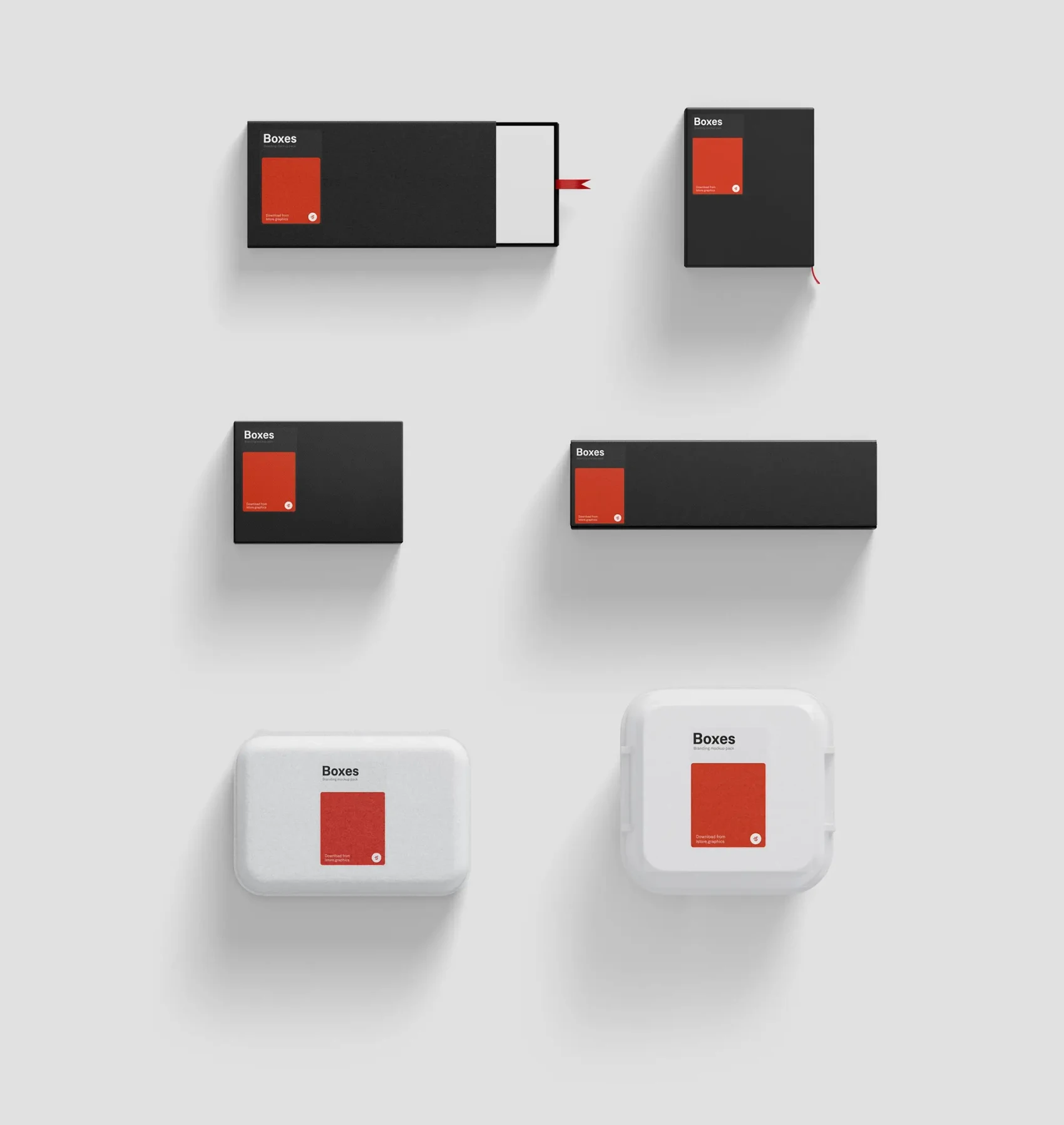 Painted Box Mockups 8