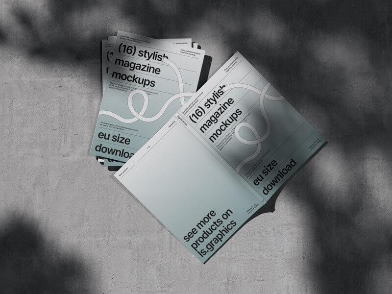 Bode, Magazine Mockups, EU, 07