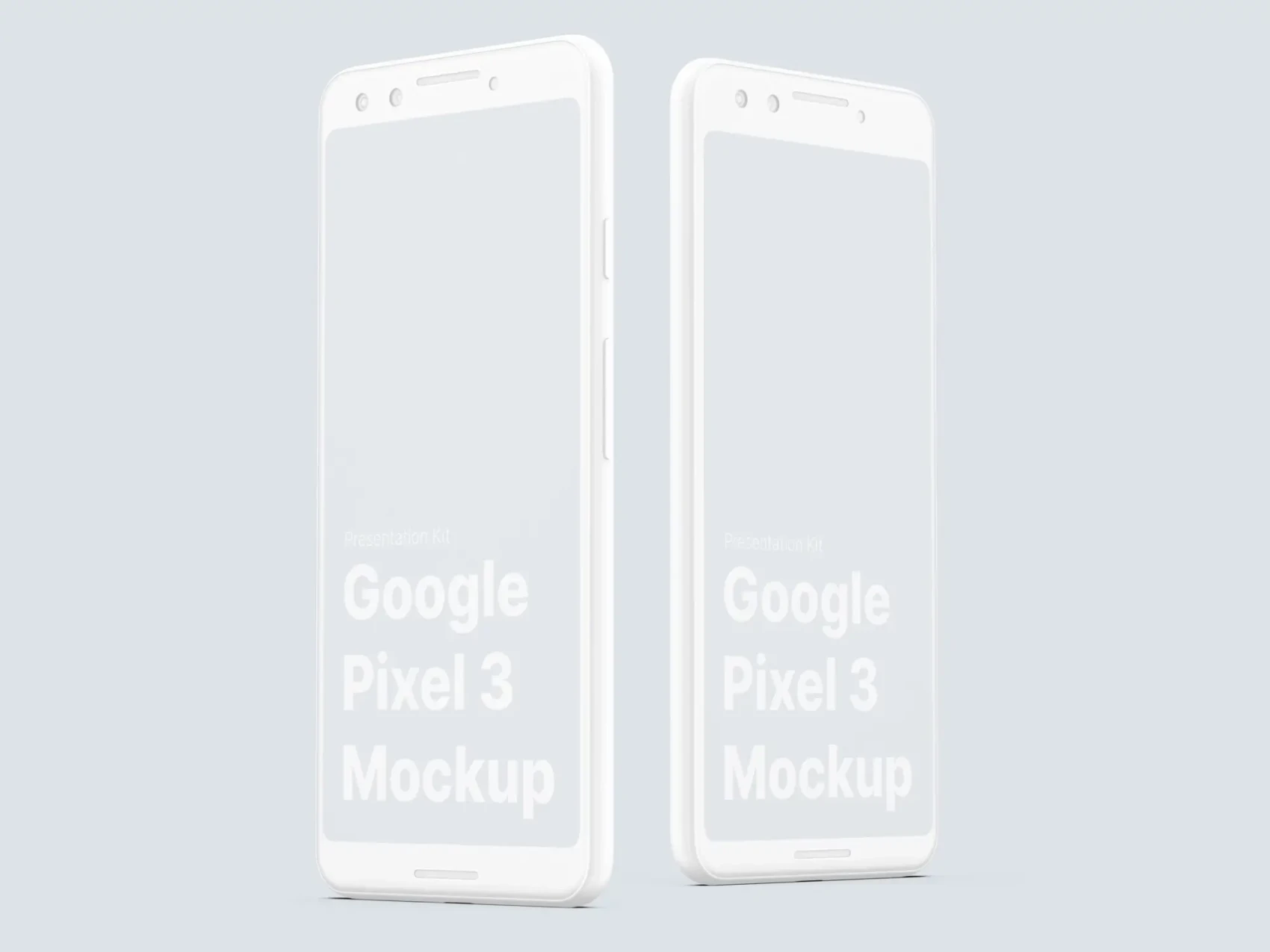 Google Pixel 3, Google Pixel 3 XL Mockups 58