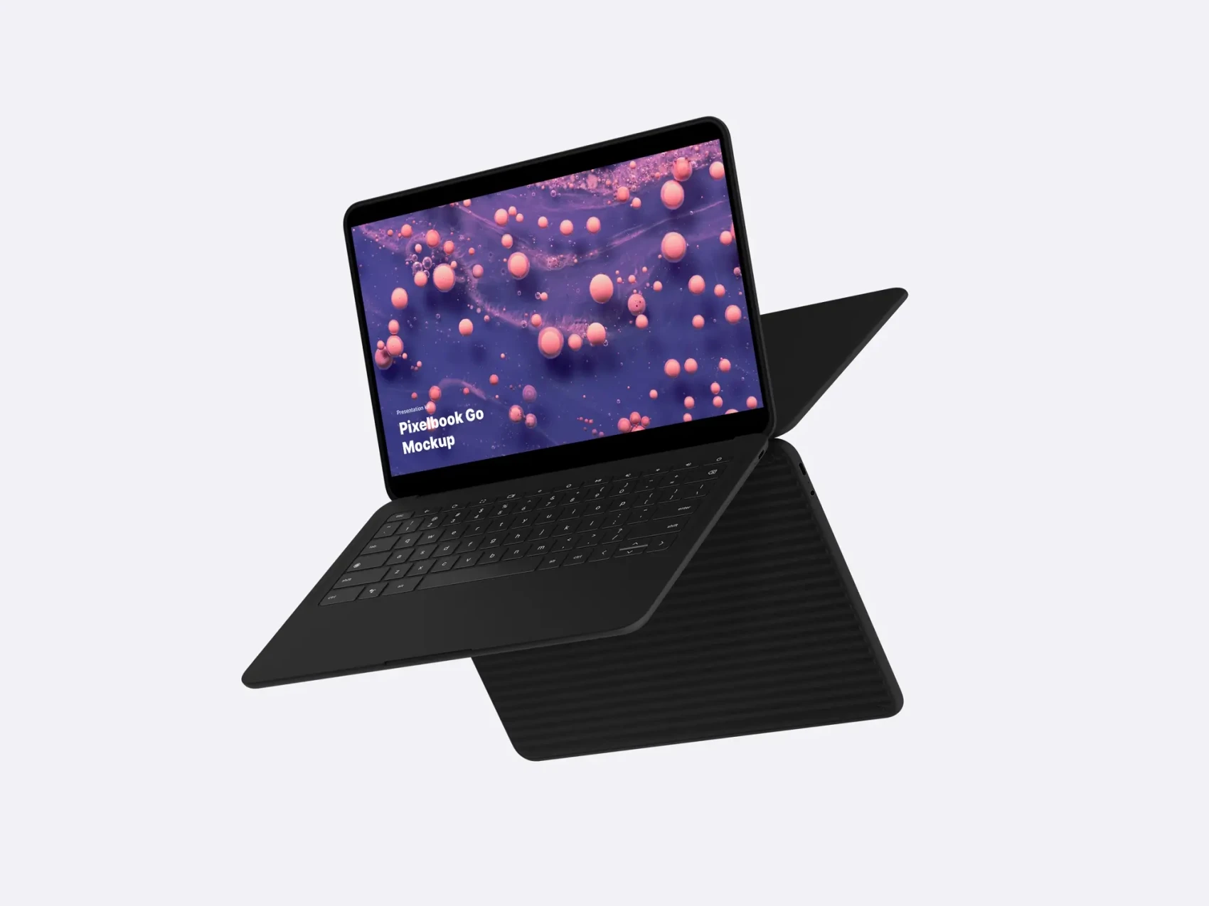 Google PixelBook Go Mockups 2